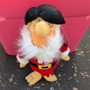 Fred Flintstone Santa Claus Plush